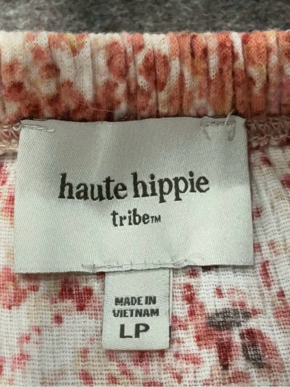 Haute Hippie Pink Floral Wide-Leg Jumpsuit